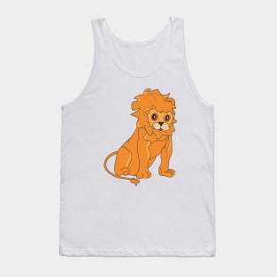 Cute lion Tank Top